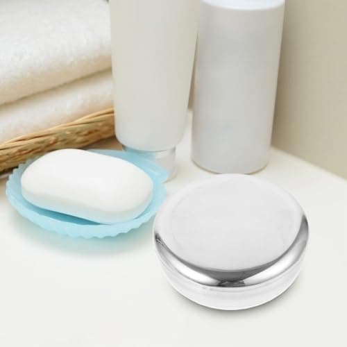 DIYEAH Men Shaving Bowl Stainless Steel Shave Soap Cup for Portable Use — view 4