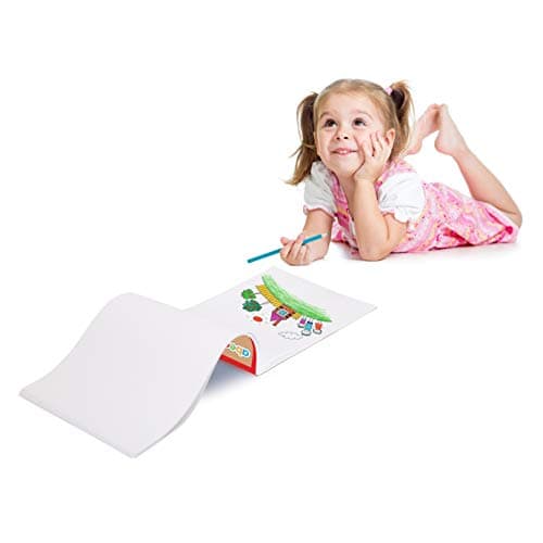 abeec A4 Plain Paper Drawing Pad - 72 Sheet Sketch Book - A4 Drawing Pad - Arts and Craft Scrap Book Essential for Kids Activity Packs - Colouring Books for Children - Drawing Paper for Children — view 6