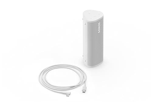 Sonos Roam 2 - Portable Waterproof Bluetooth Speaker (White) — view 5