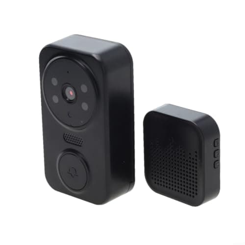 Wireless Video Doorbell 2-Way Audio for Night Vision Wireless(Black) — view 3