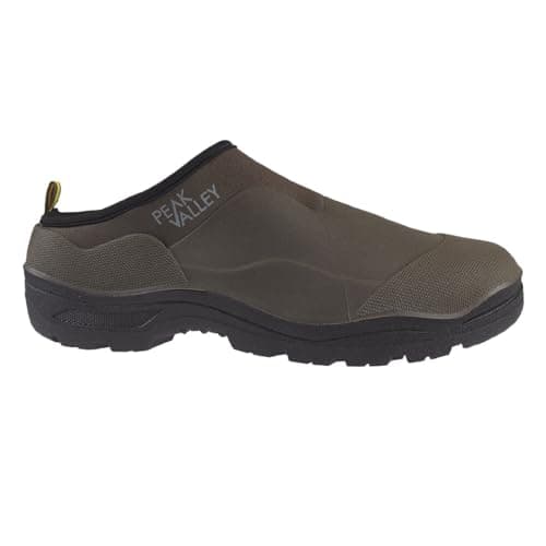 Mens Waterproof Shoes Neoprene Boots Slip On Outdoor Clogs Rubber Wellies Work Gardening Wellingtons Ladies Mules (Khaki Green, UK Footwear Size System, Adult, Men, Numeric, Medium, 11) — view 3