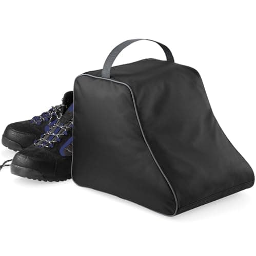Outdoor World Deluxe Boot Bag – Large 14L Waterproof Car Boot Storage & Travel Carry Case with Mesh Vent – Hockey Football Rugby Cricket Golf Work Walking Hiking Boots & Trainers (Black) — view 5