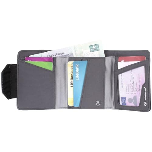 Lifeventure Trifold RFID Protected Nylon Travel Wallet — view 5