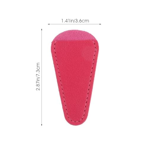 ABOOFAN Hairdressing Scissors Cover with 3 Portable Leather Cases for Travel and Salon, Compatible with Teeth Scissors and Eyebrow Trimmers — view 2