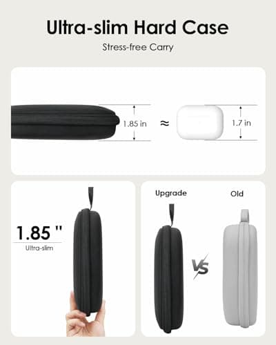 Headphone Case Hard Shell Super-Slim for Sony/JBL/Bose/Soundcore Anker — view 4