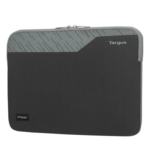 Targus Pulse 13-14" Laptop Sleeve – Charcoal | Slim Protective Case for MacBook, Chromebook & Ultrabook, Lightweight, Water-Resistant, Durable Travel Bag — view 6