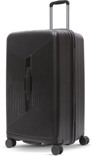 Aerolite Large 108L Polypropylene Hard Shell Trunk Suitcase, 4 Wheels