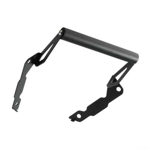 GPS Mount Horizontal Bar for Honda XL750 Transalp 2023+, Shock-Absorbing Aluminium Extension Bracket for Phone & Sat Nav, Black — view 5