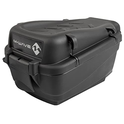 M-Wave Amsterdam Easy Bicycle Top Case - Black, Small