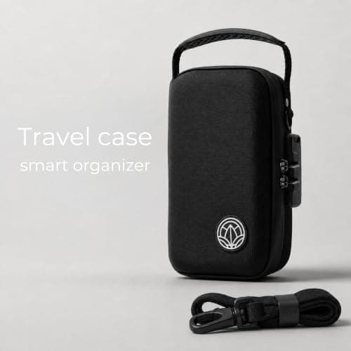 Odour Resistant Bag Kit – Hard Travel Case, Carbon Lined, Combination Lock — view 4