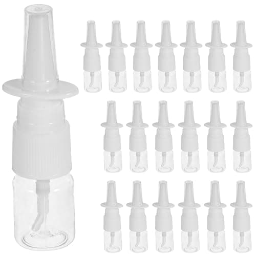 PLAFOPE PET Spray Bottles 20 Pack 5ml for Travel and Outdoor Use