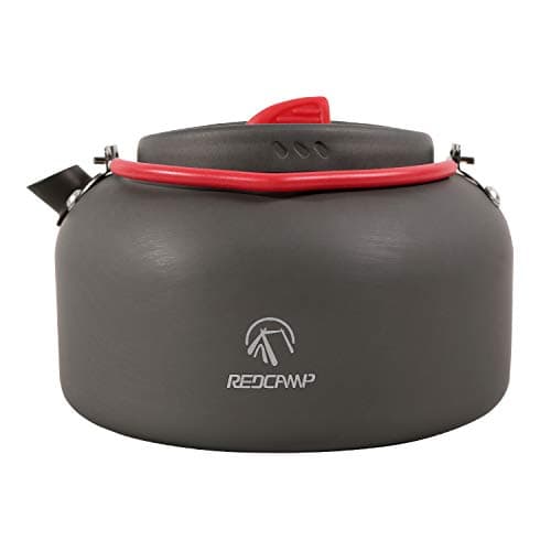 REDCAMP 1.4L Small Camping Kettle,Compact Lightweight Tea Kettle — view 2