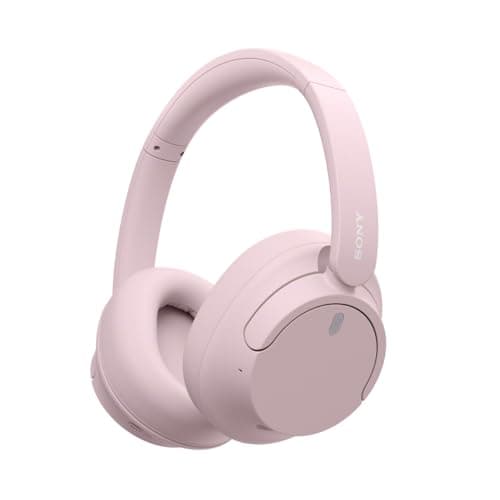 Sony WH-CH720N Wireless Bluetooth Noise Cancelling Over-Ear Headphones, Sound, Ambient Sound Mode, Lightweight Design, up to 50 hr battery life, iOS & Android - Pink