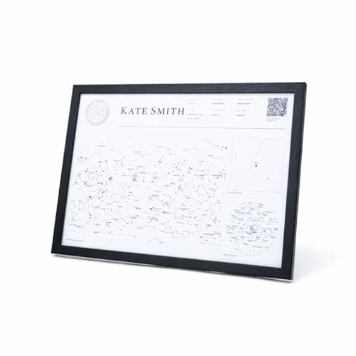 Name a Star Gift Box Set – White Design – Personalized Star Certificate & Map – Unique Gift for Anniversaries, Couples & Memorials — view 4