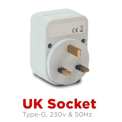 Status IONOS Twin USB Plug Through Adaptor | 2 USB Ports | Compact Design | Plug-Through Socket | Safe & Reliable | Ideal for Home & Travel | ION2USBPTAW1PK10 — view 3