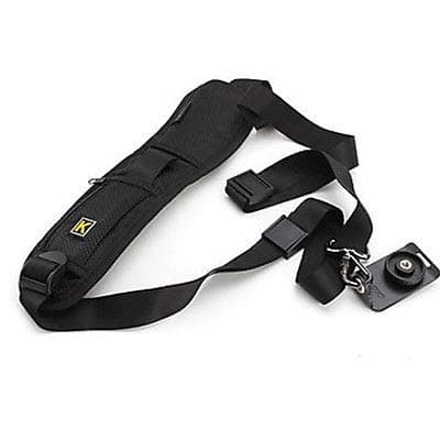 London Express Camera Shoulder Strap, Anti-slip Over Shoulder Camera Sling Strap Quick Release with Safety Tether, Comfortable Camera Neck Strap for for Canon Nikon Sony DSLR SLR, Black, One Size — view 5
