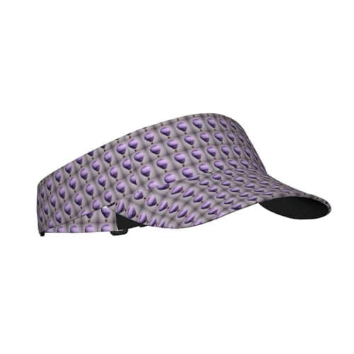 FBGHHTY Lavender Hot Air Balloon Print Uv Protection Breathable Cap Unisex Sports Sunscreen Hat Fishing Golf Beach Travel — view 2