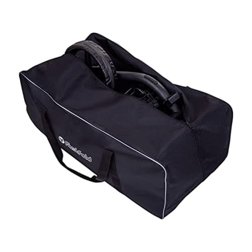 Fast Fold Trolley Bag Black/Silver — view 2