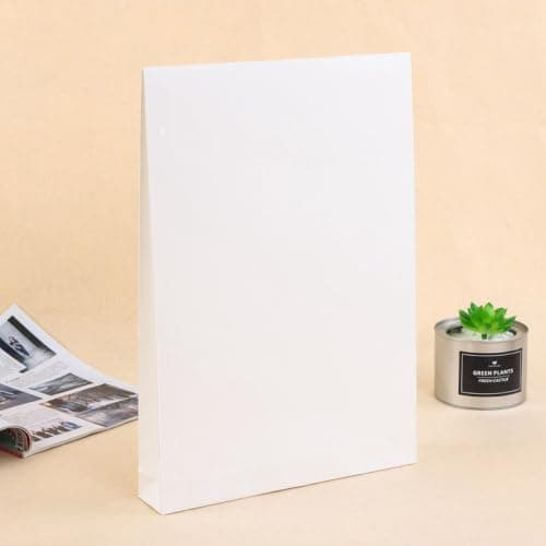 Alipis 6pcs White Document Carrier Bags Large Capacity Paper Organizer Folder Briefcase Cases for Office Business Travel Clothes Packing and Storage — view 2