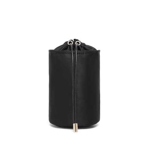 YONBEN Tall Purse Organizer Insert Womens nylon Round Handbag Organizer Storage,Handbag Purse Organizer Round Cosmetic Pouch Bag Bucket Makeup Bag (XS, Nylon-Black) — view 5