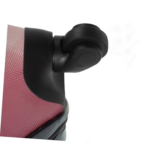 PACKOVE 2pcs Suitcase Wheels Replacement with Silicone Wheel Cover Suitcase, Abs Plastic Swivel Caster for Luggage and Trolley, Black, Travel Replacement — view 5