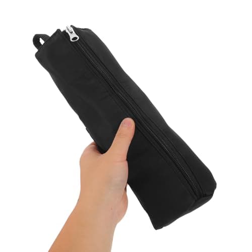 Black Nylon Curling Iron Travel Bag with Heat Resistant Lining — view 4