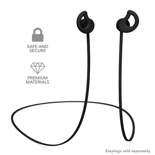 CURVD Earplug Lanyard, Soft Durable Flexible Premium Silicone Cord | Works with Most Earplugs w/Removable Tips Compatible with CURVD Everyday, Loop Quiet/Engage/Experience, Vibes and More - 26 Inches — view 5