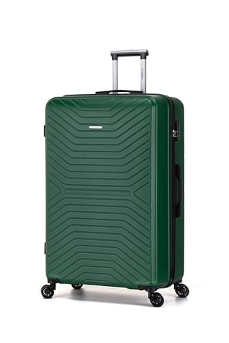 FLYMAX XL 32" Extra Large Suitcase 4 Wheel Lightweight Luggage Hard Shell Check in Hold Travel ABS 143 Litre Capacity Travel Case with 3 Digit Combination Lock + Telescopic Handle