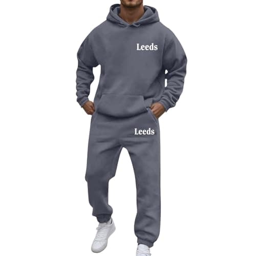 Women's Two Piece Hoodie Tracksuit for Casual Street Style, Soft Fleece Jogger Set with Elastic Waistband, Athletic Lounge Outfit for Active Daily Wear (Grey, XXXL)
