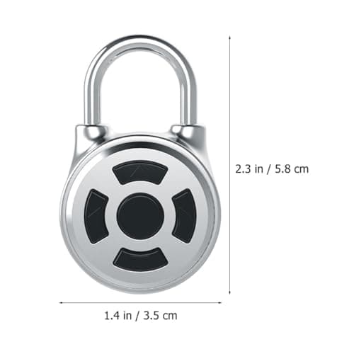 Hohopeti Smart Wireless Padlock with Keypad Password for Gym Locker, Luggage, and Outdoor Gate Lock, App-Controlled Combination Lock for Secure Travel and Home Use — view 2