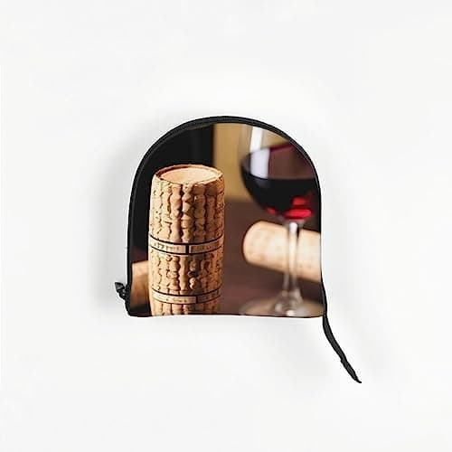 Soft Sided Collapsible Pet Travel Carrier for Medium Cats and Puppy, for Subway/Shopping/Hiking,Wine Cork Print — view 6
