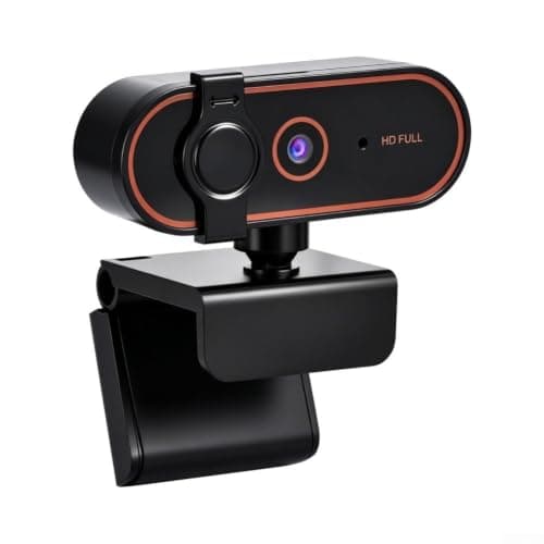 HD USB Web Camera with Built-in Mic Noise Reduction