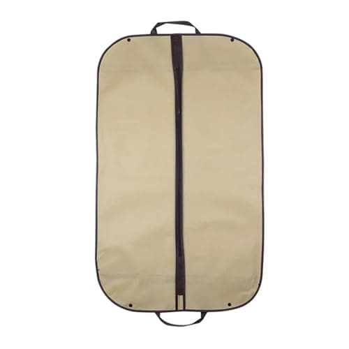 Suit Cover Travel Carrier Bag With Handles 3pcs Suit Cover Portable Travel Business Folding Hanging Garment Bag for Home Household Clothes Protector Case Breathable Suit Protector Carrier(Yellow) — view 2