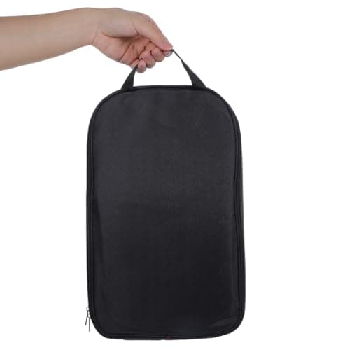Yardwe Camping Cutlery Organizer Bag with Zipper, Oxford, Black — view 4