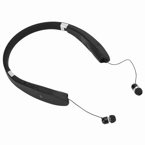 Culnflun 1 Pack Bluetooth Headphones Telescopic Foldable Wireless Earphones, Neckband Stereo Headset with Mic, Retractable Sport Headphones for Workout Travel — view 2