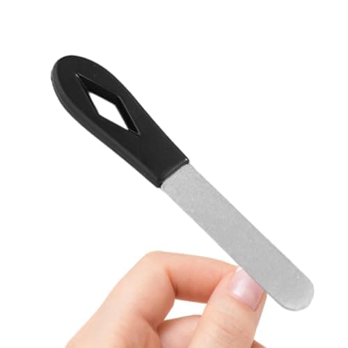 Nail File Professional Double Sided Stainless Steel Toenail Filer