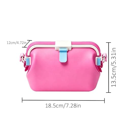 Women Summer Huggea Bag, Waterproof Foldable Silicone Crossbody Tote Large 67.63oz Beach Handbag Purse — view 2
