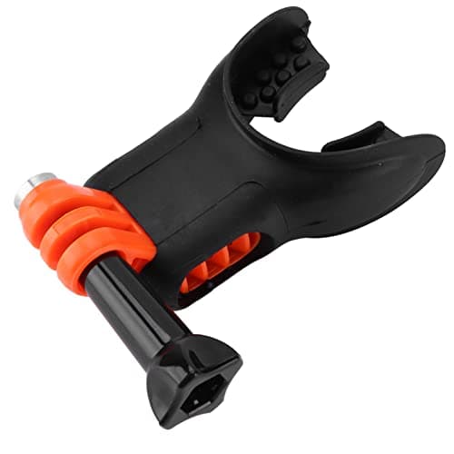 Jiawu Mouth Mount, Ergonomic Silicone Breathable Design Surfing Bite Mouth Adapter, Universal Bite Holder with Floating Block Detachable Lanyard for Surfing Skating Kayaking Paddling — view 3