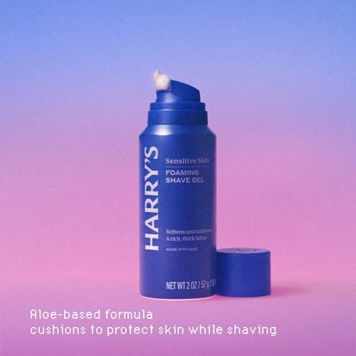 Harry's Plus Grooming Gift Set for Men - Plus Razor, 2 x 5-Blade Cartridges 3 x Mini Travel Shower Gel, 1 x Mini Shave Gel - Perfect Shave Shower Kit — view 5