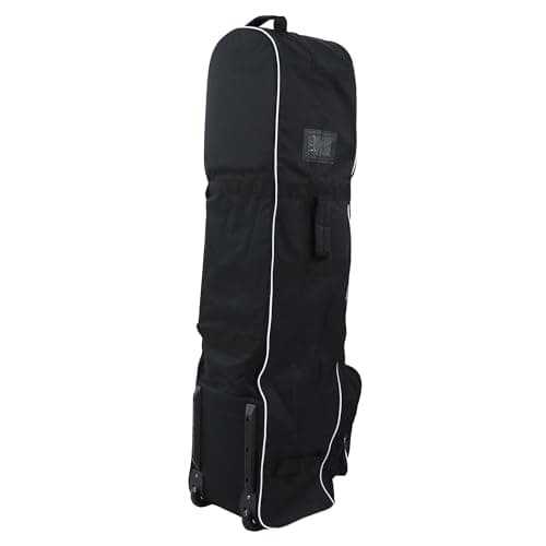 Pro Rider Golf Travel Flight Bag Cover with Wheels | Durable Padded Case for Clubs | Easy Carry or Wheeled Rolling — view 6