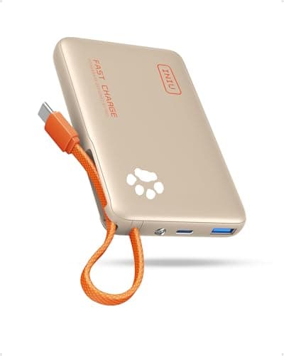INIU Smaller 10000mAh Power Bank, 20W PD Fast Charging Portable Charger