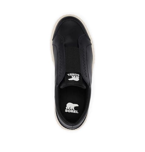 Sorel Women's ONA AVE Slip-ON Sneaker Winter, Black, Chalk, 7 UK — view 2