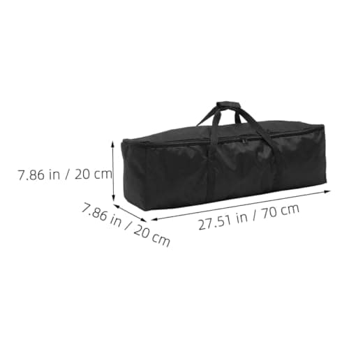 SHINEOFI 2pcs Oxford Cloth Tripod Carry Bag Lightweight Zipper Storage Case for Photographic Equipment Large Capacity Carrier for Travel and Photography Accessories — view 3