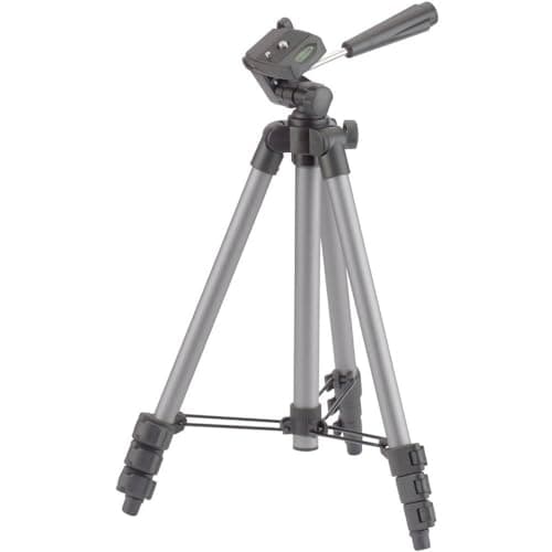 Cullmann - 52100 - Alpha 1000 Kit Tripod 41-inch / 104 cm Silver with Bag and 3-Way-Head - Compact Travelpod - Lightweight 500 gr with Max. Load Capacity 1 kg