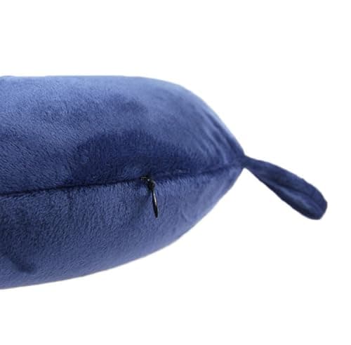 kierain Travel Pillow - Memory Foam Neck Pillow Support Pillow,Luxury Compact & Lightweight Quick Pack for Camping,Sleeping Rest Cushion (Navy) — view 5