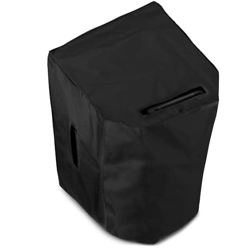 VONYX SC12B 12-Inch Speaker Cover Protective Carry Case with Handle Opening - Durable Nylon PA Speaker Bag for AP & VSA Speakers, DJ Travel Covers with Accessory Pocket, Black — view 6