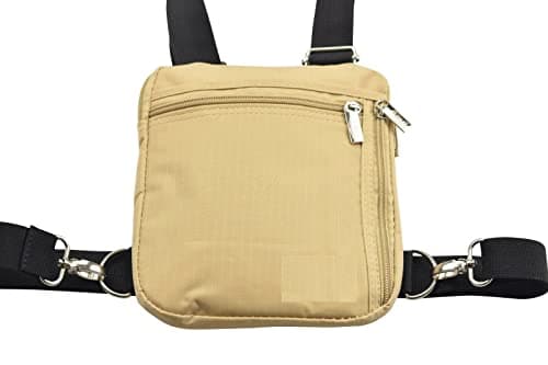 Mr. Gadget's Solutions Hajj & Umrah - Anti-Theft Secure Side Bag & Neck Bag-Small Travel Safe, Pouch, Security — view 3