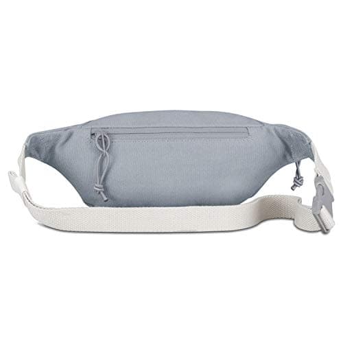JOHNNY URBAN Fanny Pack Bum Bag Women & Men Grey - Toni - Hip Bag Made of Cotton Canvas for Festivals, Sports & Travel - Water-Repellent — view 2