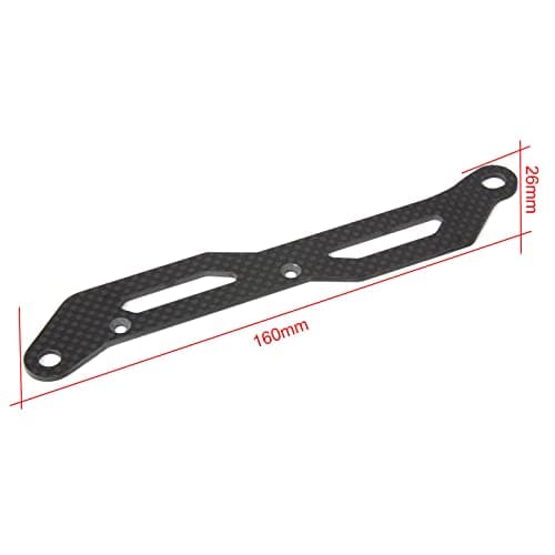 HobbyMarking RC Car Carbon Fiber Battery Mount Plate Transponder Stay Set for Tamiya TT-02 TT-02B TT-02D Chassis Upgrades Parts #54555 — view 5