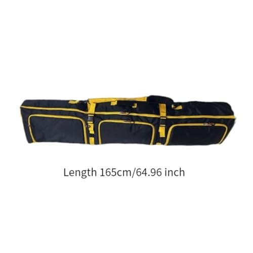 LVCHAO Snowboard Bag Snowboard Bag Ski Bag Men Women Snowboarding Storage for Air Travel Snowboard Carry Case Ski Equipment Bag Snowboard Backpack Board Bags Ski Bag(Black Yellow) — view 5